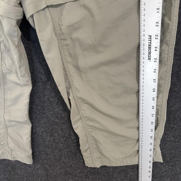 Magellan Sportswear Pants Mens XL Khaki Convertible Zip Off Cargo Hiking Outdoor - Picture 4 of 10